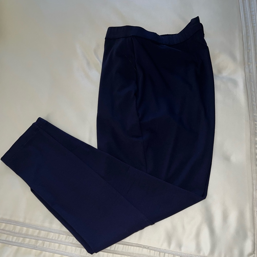 Eileen Fisher Jersey Slim-leg Slouchy ankle pants S
